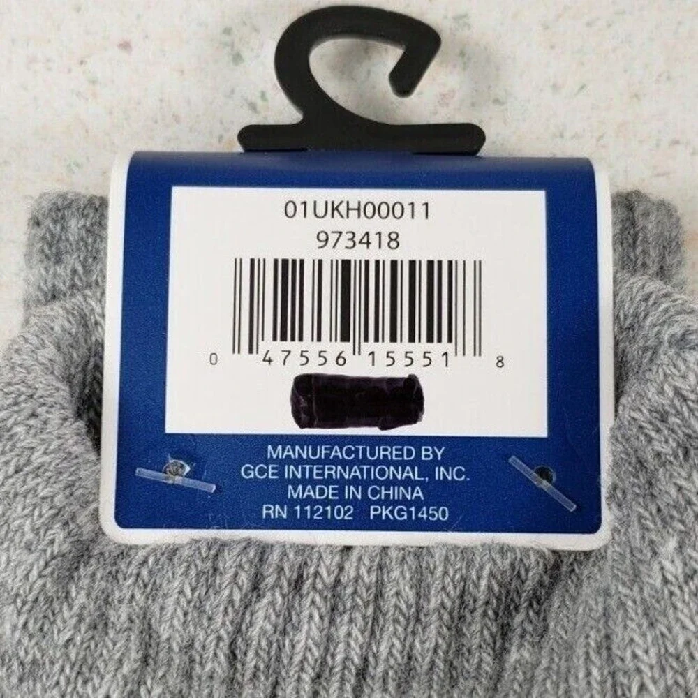 Winter Essentials Warm Gray Winter Texting Gloves Unisex One Size Fits All